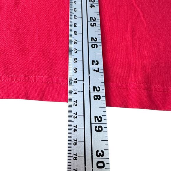 Vintage World Champion Repeatabulls Chicago Bulls T-Shirt Mens Large Red 90s - Picture 8 of 10